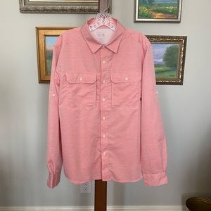 Mountain Hardwear Long Sleeve Red Shirt